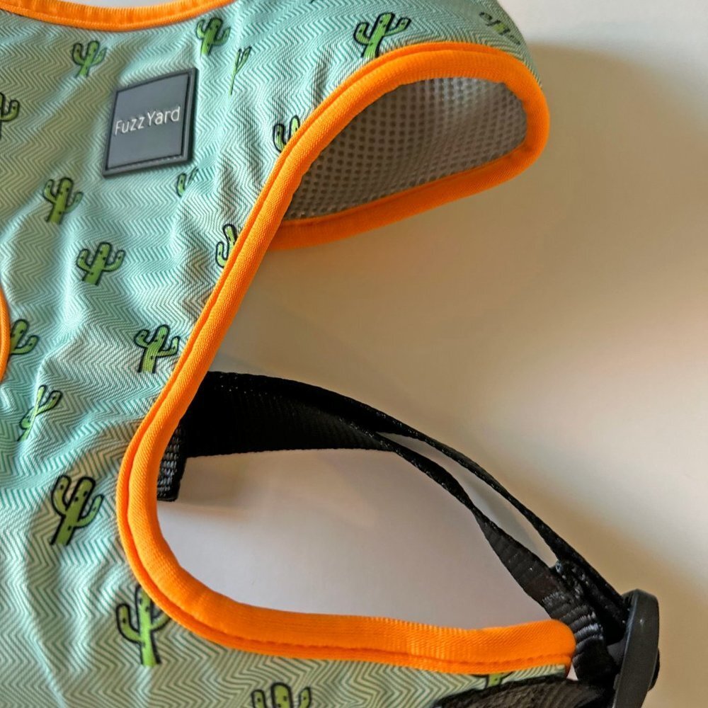 NWOT FuzzYard Dog Harness Cactus Theme with Secure D-ring | Lightweight XL - Picture 5 of 12